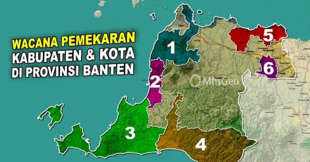 Sudah Diajukan ke Kemendagri, Provinsi Banten Bakal Punya 6 Kabupaten dan Kota Baru, Ini Daftarnya