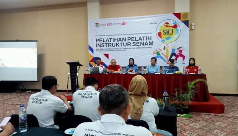 Disporabudpar Latih 60 Instruktur SKJ di Kabupaten Tangerang