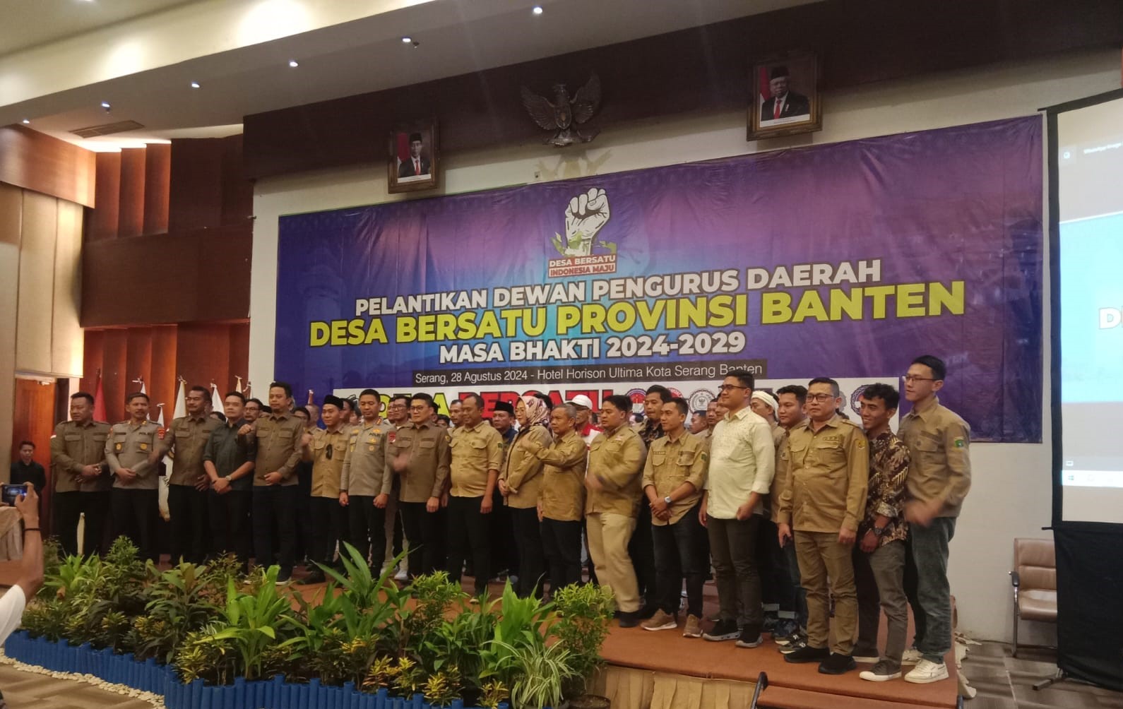 Deni Nopiana Dilantik Jadi Ketua DPD Desa Bersatu Provinsi Banten Masa Bakti 2024-2029