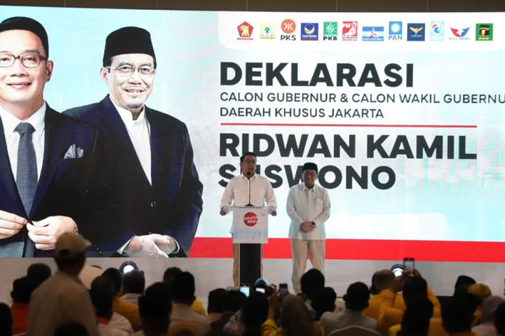 12 Partai Deklarasi Ridwan Kamil-Suswono untuk Pilkada DKI 2024