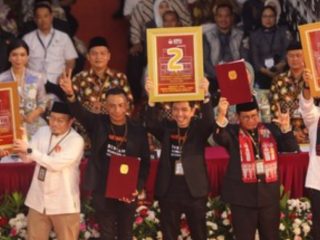 KPU DKI Jakarta Tetapkan Nomor Urut Pasangan Calon Pilgub 2024