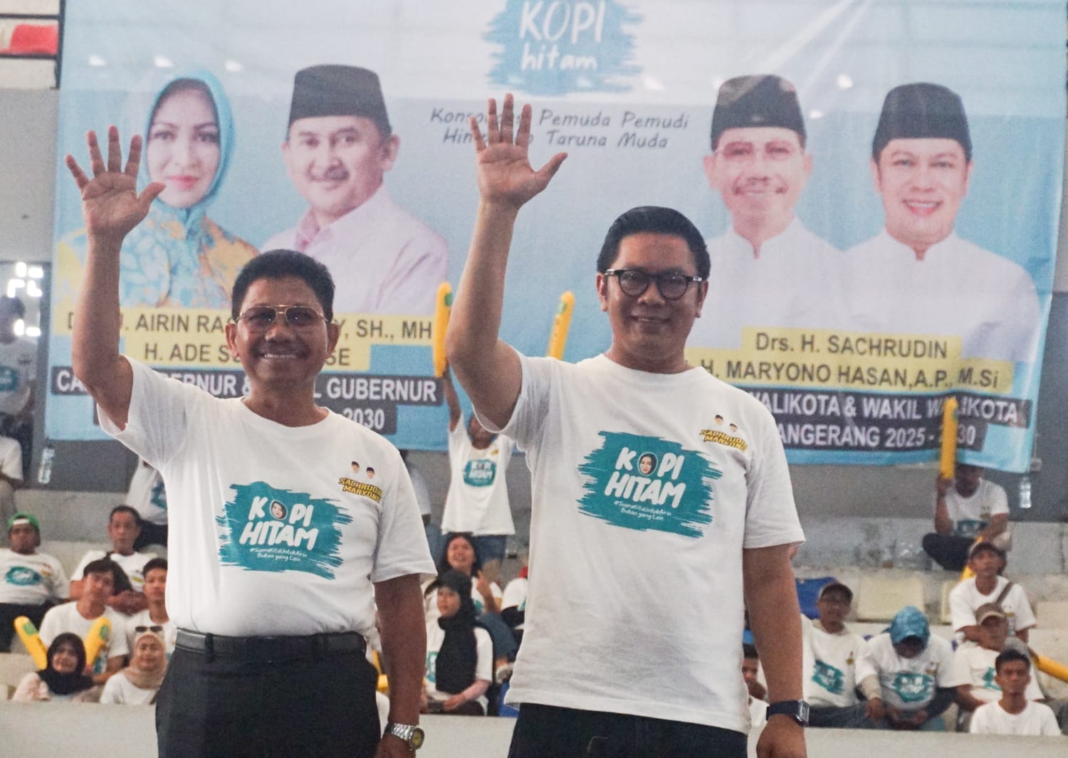 Kopi Hitam Tangerang Siapkan Ribuan Relawan untuk Menangkan Airin-Ade dan Sachrudin-Maryono di Pilkada 2024