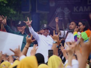 Sachrudin-Maryono Ikuti Deklarasi Kampanye Damai Pilkada 2024 Kota Tangerang