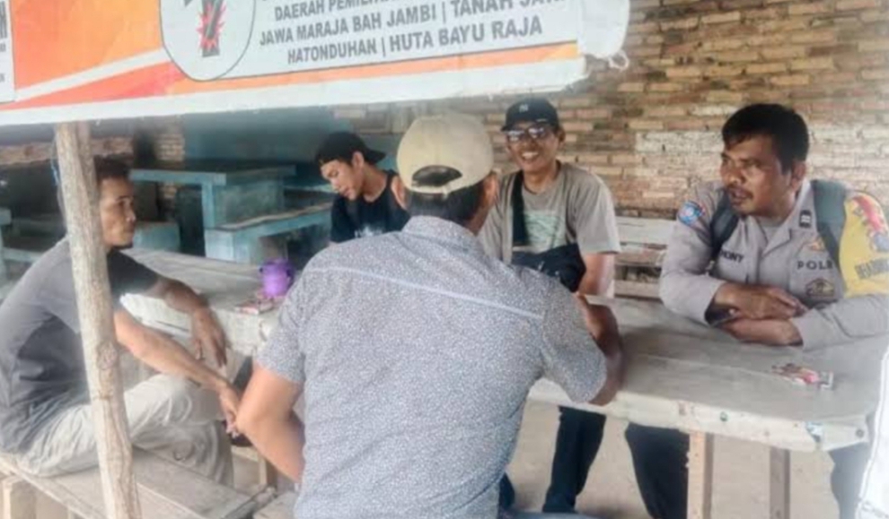 Polsek Tanah Jawa Intensifkan Patroli, Tindak Lanjuti Aduan Judi Togel di Huta Jambi*