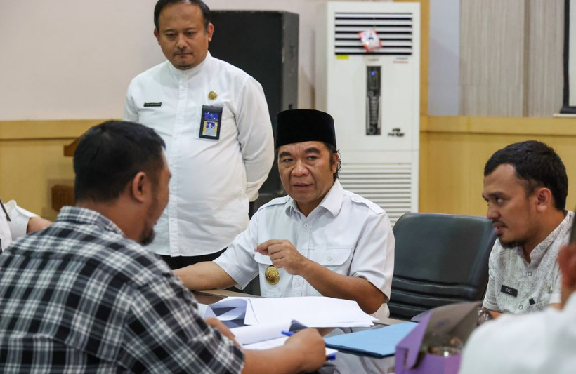 Pj Gubernur Banten, Al Muktabar, Lakukan Sidak Terkait Rencana Anggaran 2025 di BPKAD