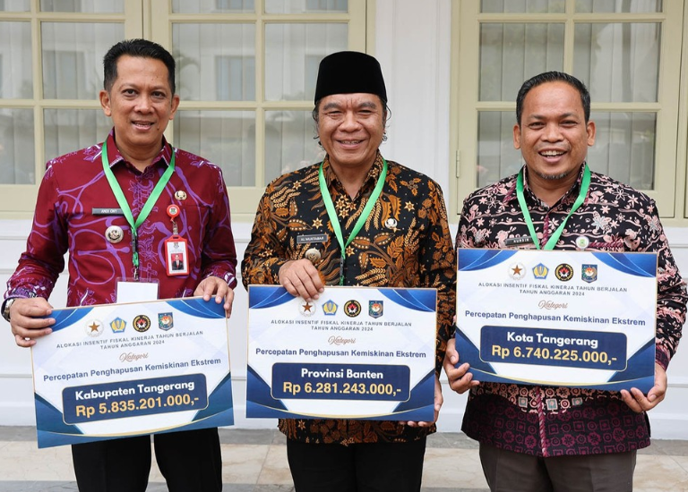 Banten Jadi Juara! Raih Tiga Insentif Fiskal untuk Percepat Pembangunan