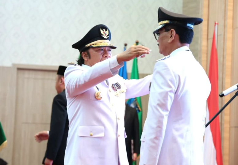 Penjabat Gubernur Banten Lantik Penjabat Walikota Serang yang Baru