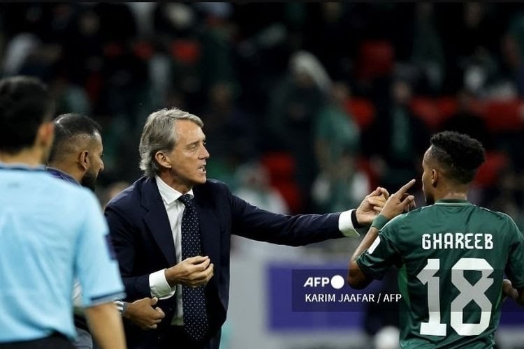 Roberto Mancini Salahkan Dominasi Pemain Asing di Liga Arab Setelah Kekalahan dari Indonesia