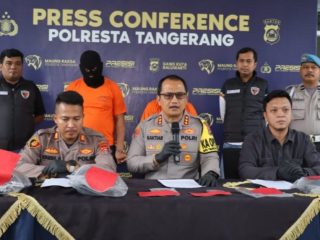 Polresta Tangerang Berhasil Ungkap Kasus Pembunuhan di Talaga Bestari