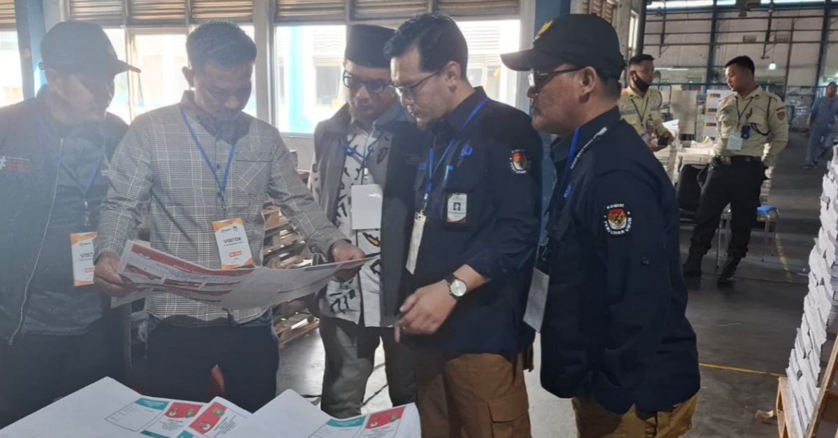 KPU Kota Tangerang Cetak 1,4 Juta Surat Suara untuk Pilkada 2024