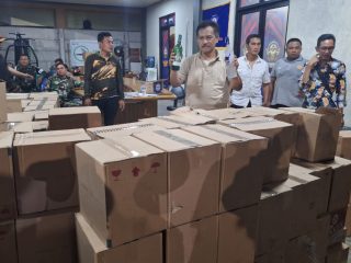 Ribuan Miras Diamankan Satpol PP Kota Tangerang