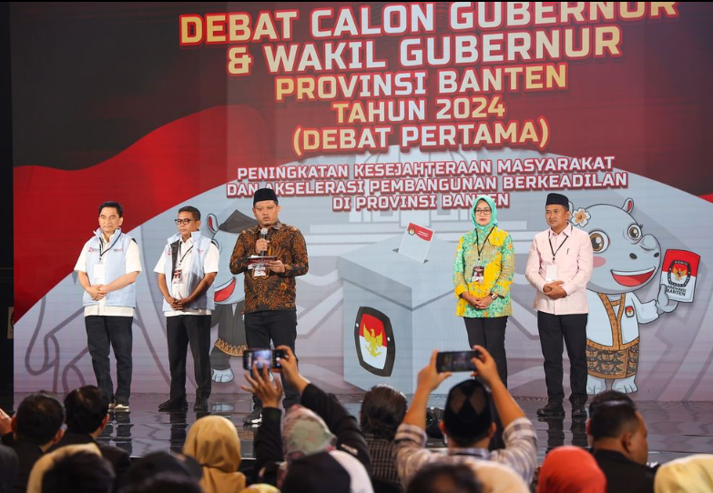 Debat Calon Gubernur dan Wakil Gubernur Banten: Fokus pada Kesejahteraan Masyarakat dan Pembangunan Berkeadilan