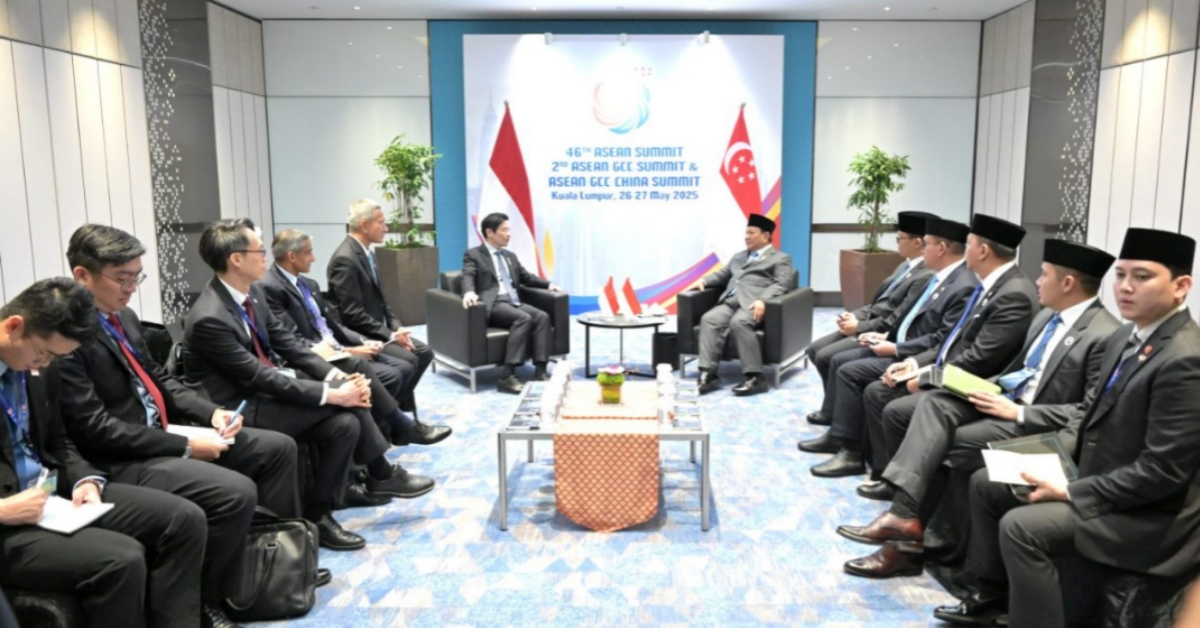 Presiden Prabowo Bertemu PM Singapura Lawrence Wong, Bahas Penguatan Hubungan Bilateral