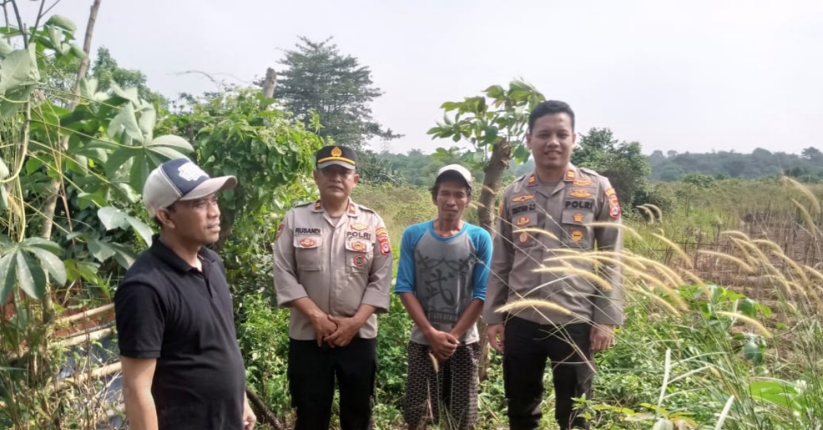 Polsek Panongan Buka Lahan Jagung 2 Hektar di Peusar untuk Dukung Ketahanan Pangan