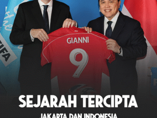 Jakarta Resmi Jadi Pusat FIFA untuk Asia Tenggara dan Asia Timur