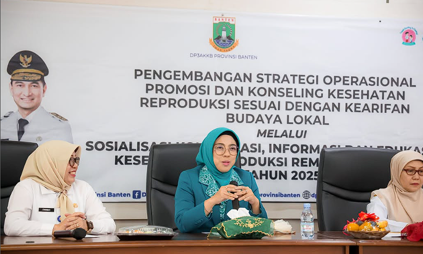 Ketua TP PKK Banten Tinawati Andra Soni Sosialisasikan Kesehatan Reproduksi untuk Remaja dan Mahasiswa