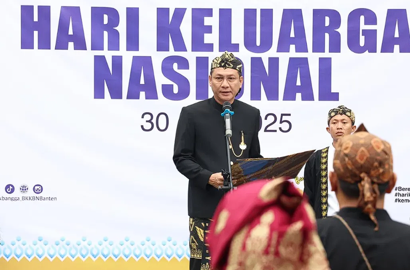 Peringati Harganas Ke-32 Pemprov Banten Tegaskan Peran Strategis Keluarga dalam Membangun Bangsa