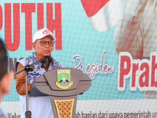 Gubernur Banten Hadiri Peluncuran Koperasi Merah Putih oleh Presiden Prabowo di Serang