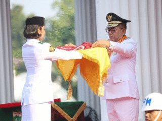 Andra Soni Pimpin Upacara HUT ke–80 RI di Banten, Tegaskan Semangat Membangun untuk Rakyat