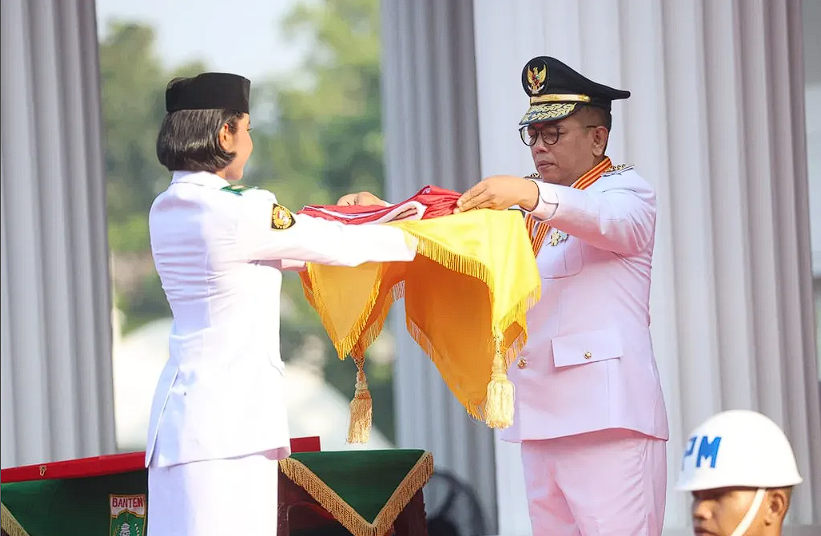 Andra Soni Pimpin Upacara HUT ke–80 RI di Banten, Tegaskan Semangat Membangun untuk Rakyat