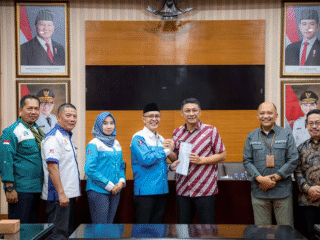 Sekda Banten Terima Audiensi Serikat Buruh, Sampaikan 6 Tuntutan Utama