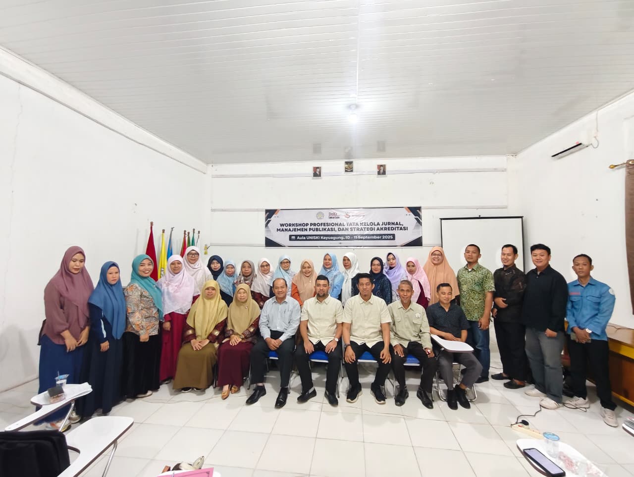 UNISKI Kayuagung Gelar Workshop Tata Kelola Jurnal dan Strategi Akreditasi