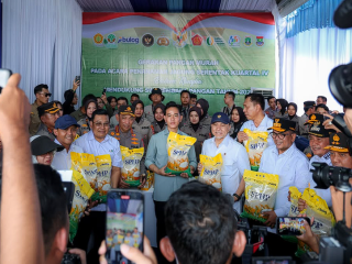 Gubernur Andra Soni Ikut Tanam Jagung Serentak bersama Wapres dan Kapolri di Tigaraksa