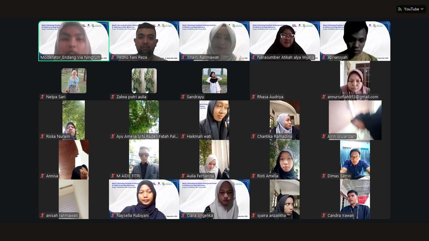 Workshop Penulisan Artikel Jurnal Batch 3 CV. Doki Course and Training