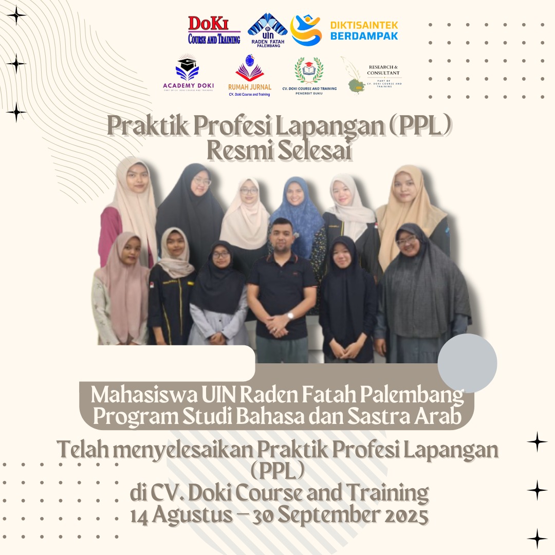 Mahasiswa PPL di CV. Doki Course and Training Cetak Luaran Nyata: Jurnal & Buku
