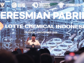 Prabowo Resmikan Pabrik Petrokimia Terbesar di Asia Tenggara di Cilegon, Gubernur Banten: Babak Baru Industrialisasi