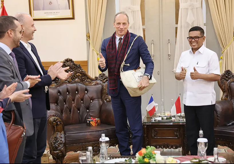 Gubernur Banten Andra Soni Terima Dubes Prancis Fabien Penone, Bahas Kerja Sama Investasi dan Industri