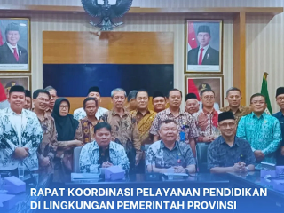 Rapat Koordinasi Pendidikan Banten 2025: Dindikbud Perkuat Sinergi dan Layanan Pendidikan