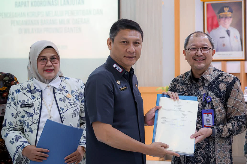 Pemprov Banten Perkuat Pencegahan Korupsi Lewat Penertiban dan Pengamanan Aset Daerah (BMD)