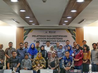 LSP Penerbitan Ilmiah Indonesia Selenggarakan Pelatihan dan Sertifikasi Asesor Kompetensi untuk Mendukung Mutu Penerbitan Ilmiah Nasional