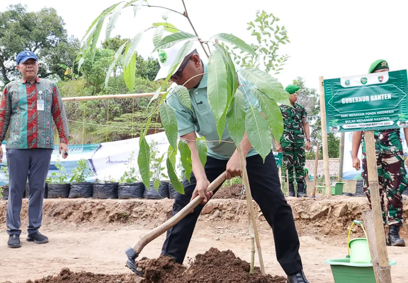 Pemprov Banten Perkuat Program Bang Kaliandra di HMPI dan BMN 2025, Dorong Kolaborasi Menanam untuk Banten Lestari