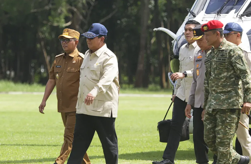 Gubernur Andra Soni Dampingi Presiden Prabowo Resmikan 50.030 KPR Sejahtera FLPP di Serang