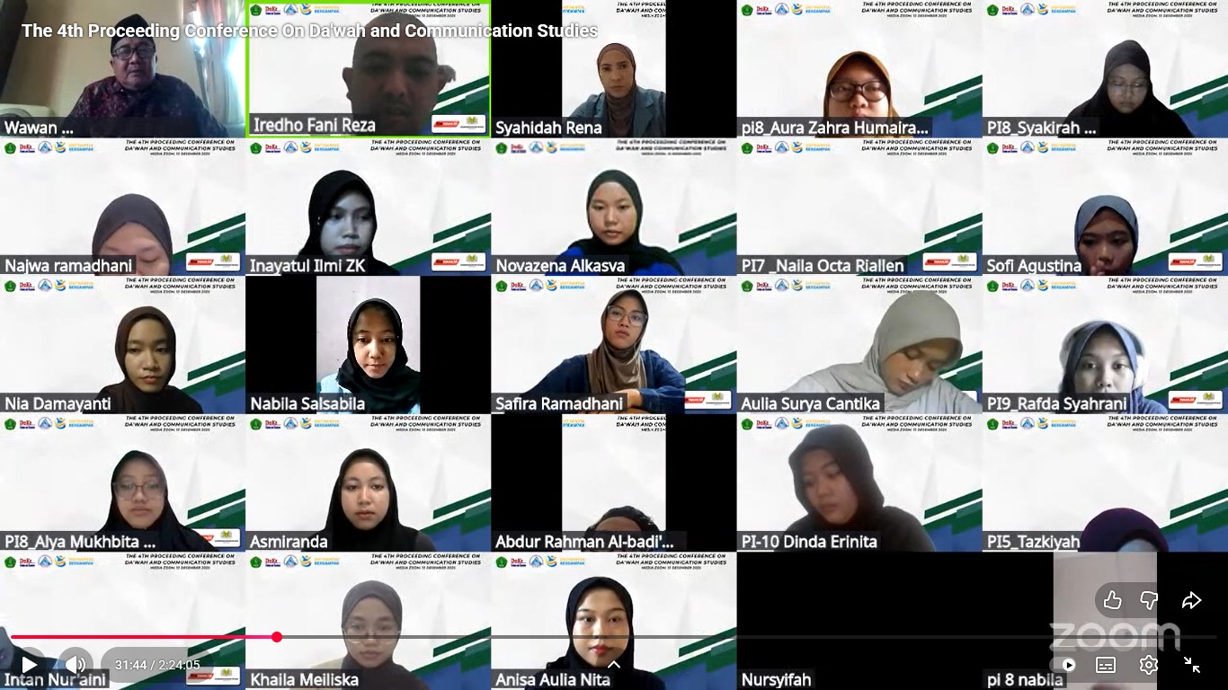 The 4th Conference Da’wah & Communication Studies Bahas Psikologi Islam di Era Digital