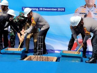 Groundbreaking 49 SPPG Polda Banten, Langkah Strategis Dukung Makan Bergizi Gratis