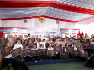 Wagub Banten Dampingi Mendikdasmen Resmikan Revitalisasi SD Ruhama Labschool UHAMKA