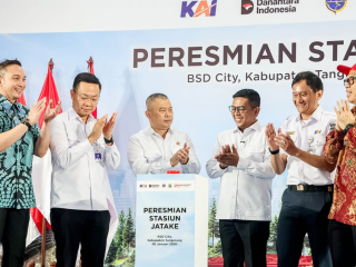 Stasiun Jatake Diresmikan, Andra Soni: Transportasi Jadi Penggerak Ekonomi Baru Banten