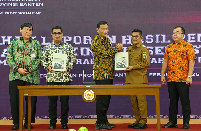 Gubernur Banten Terima LHP BPK soal Pajak dan Bank Banten
