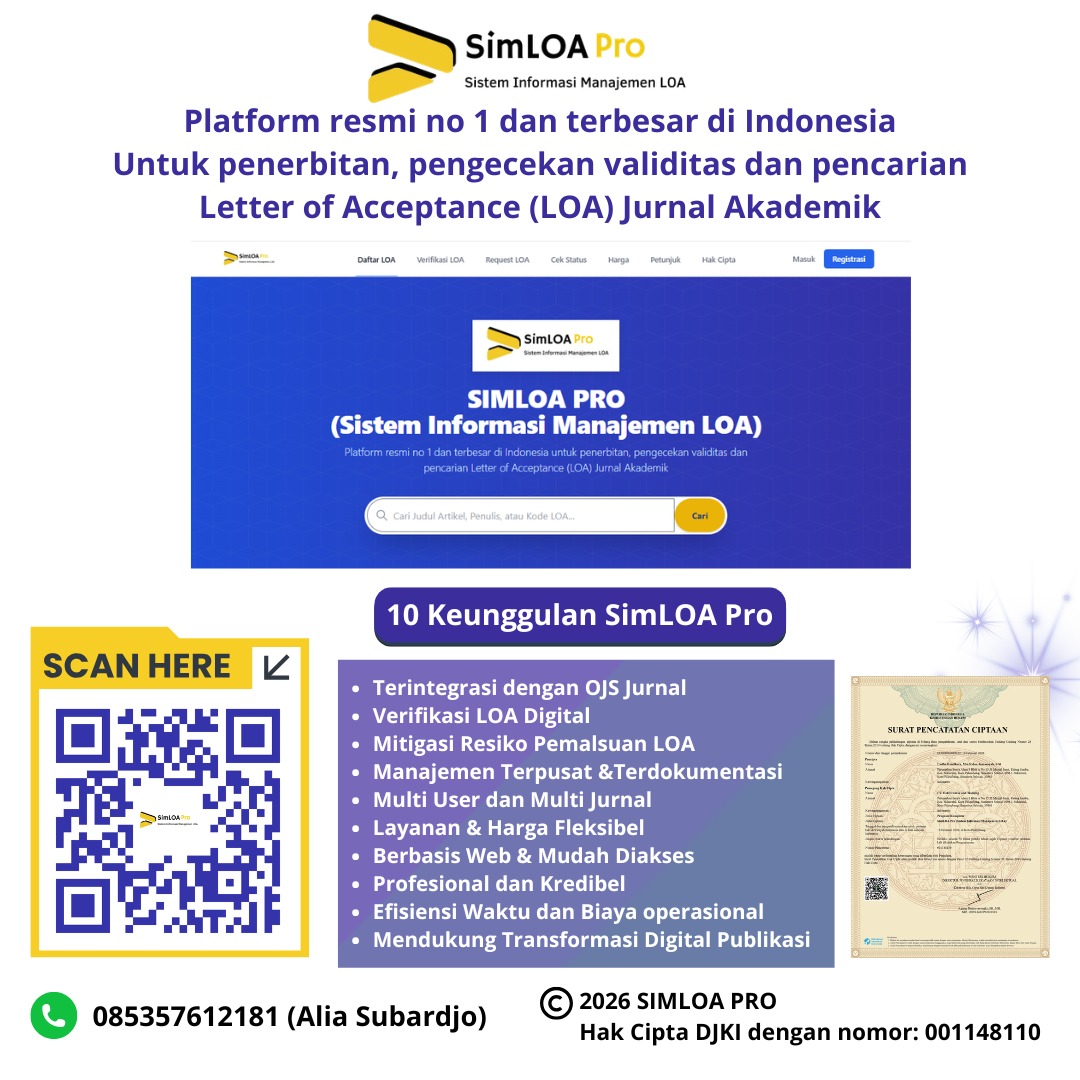 SimLOA Pro Hadirkan Sistem Verifikasi LOA Jurnal Terintegrasi dan Tervalidasi