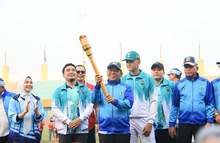 Gubernur Andra Soni Resmi Buka POPDA XII dan PEPAPERDA IX Banten 2026 di Cilegon