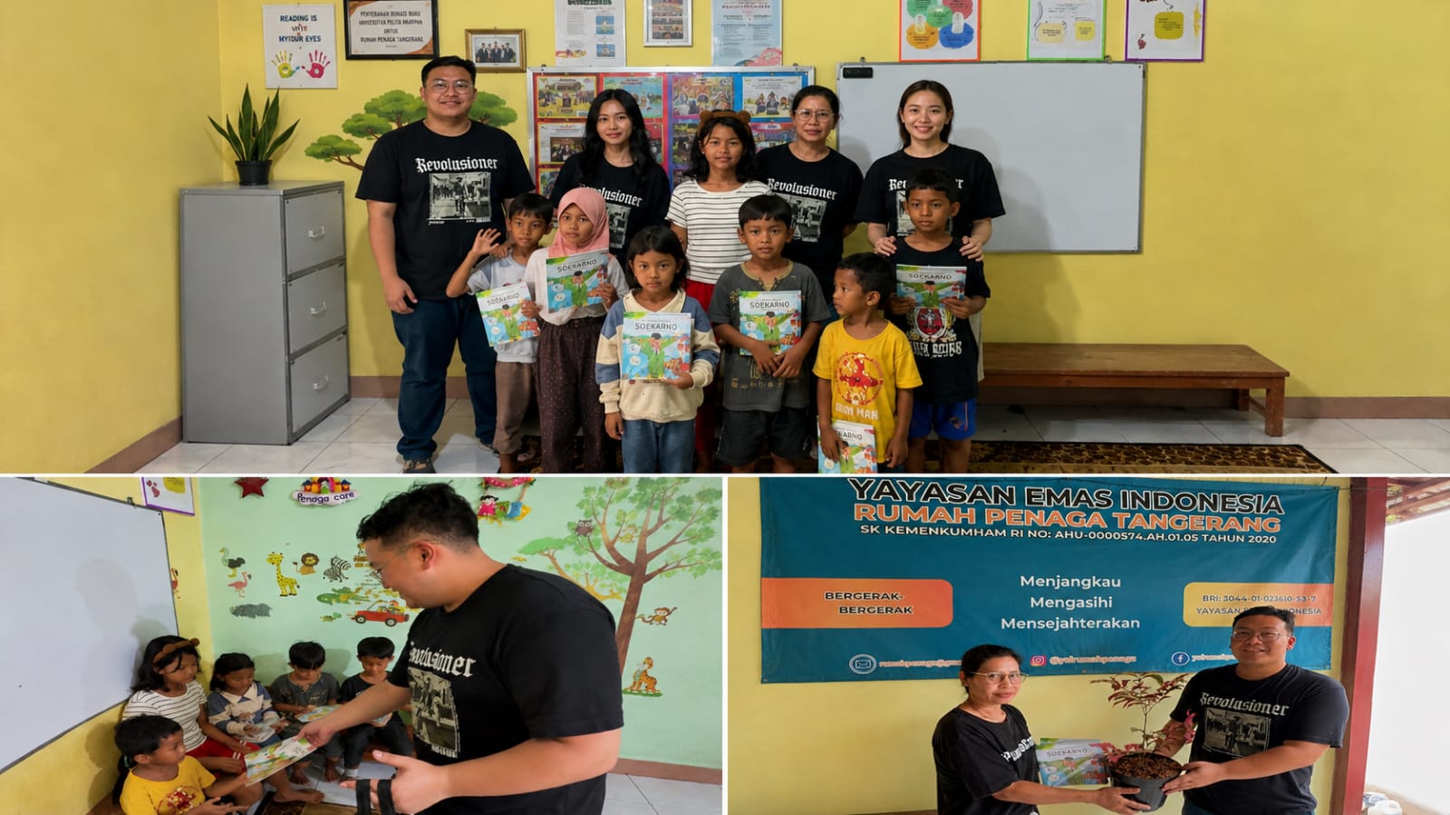 Abraham Garuda Laksono Ajak Anak-Anak Terapkan Nilai Pancasila Lewat Aksi Nyata di Tangerang