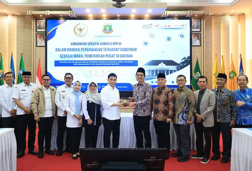 Komisi II DPR RI Kunjungi Banten, Wagub Dimyati Natakusumah Sambut Pengawasan Pemerintahan Daerah