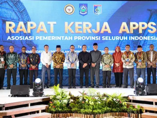 Andra Soni Hadiri Raker APPSI 2026, Dorong Penguatan UMKM dan Pajak Daerah