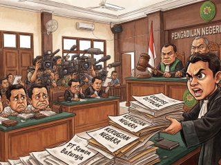 Sidang Ketiga Dugaan Korupsi PT Semen Baturaja, JPU Sampaikan Tanggapan atas Eksepsi Tiga Terdakwa