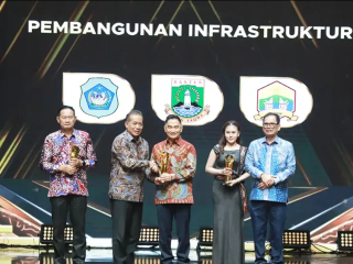 Andra Soni Raih Pemimpin Daerah Awards 2026 Bidang Infrastruktur