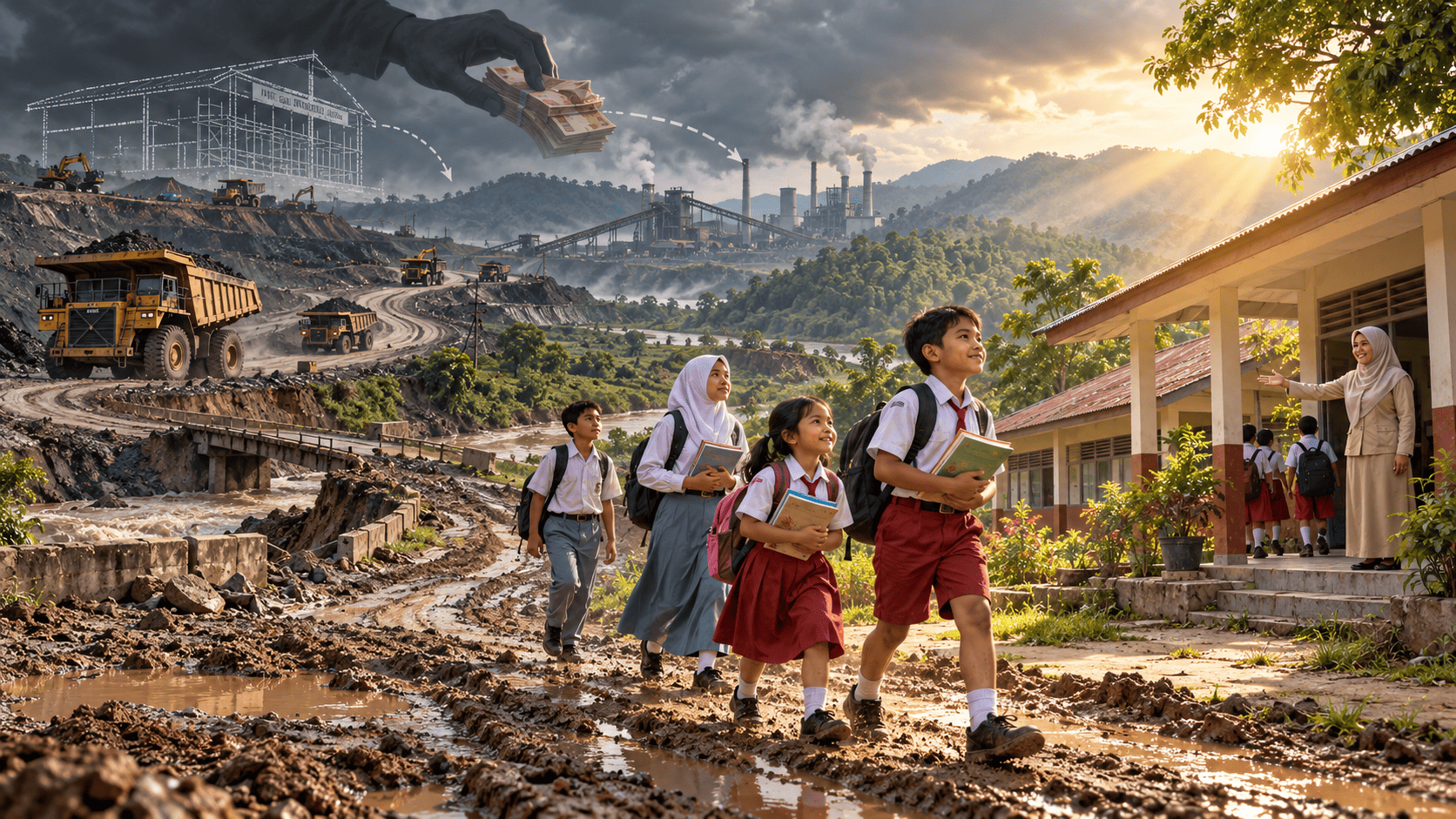 Ketika Korupsi Merampas Masa Depan Anak-anak Muara Enim
