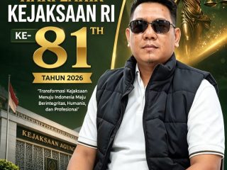 DPC BPAN Muara Enim Ucapkan Selamat Hari Jadi Kejaksaan RI ke-81